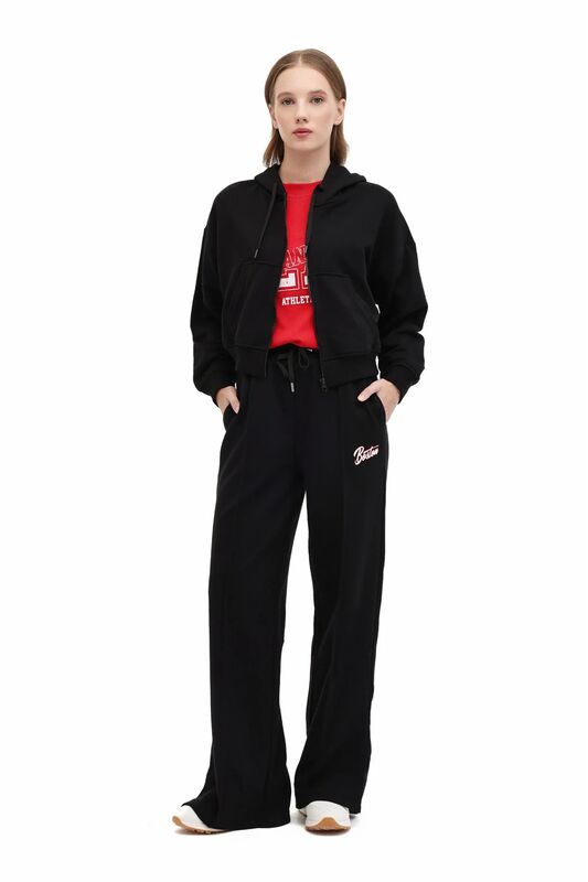 5W WL 17ZIRYAN BTS801 5PR Kadın Siyah Sweatshirt - 102021473