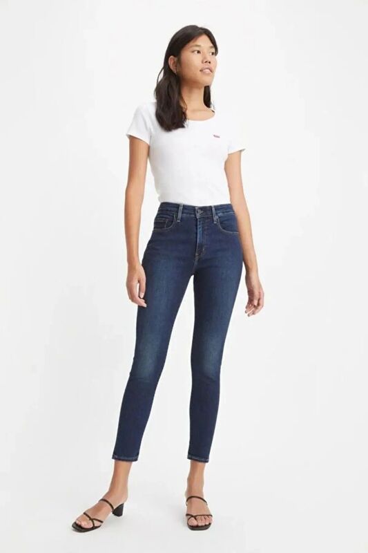 Levi's - 721 HIGH RISE SKINNY BLUE SWELL Kadın Mavi Jean - 18882