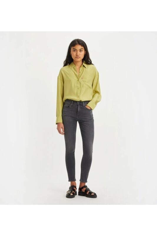 721 HIGH RISE SKINNY CLEAR WAY Kadın Siyah Jean - 18882