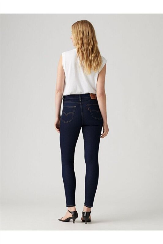 721 HIGH RISE SKINNY TR CAST SHADOWS Kadın Lacivert Jean - A9360