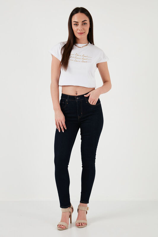 Levi's - 721 HIGH RISE SKINNY TR CAST SHADOWS Kadın Mavi Jean - A9360