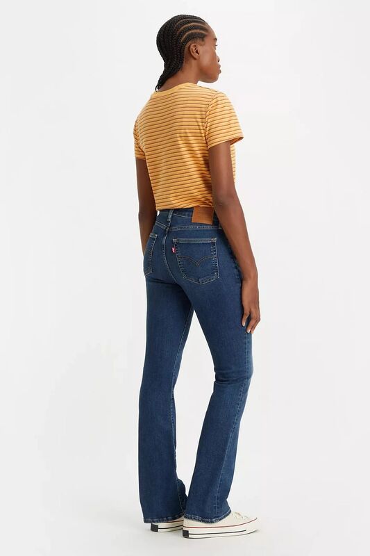 725 HIGH RISE BOOTCUT Kadın Mavi Denim Pantolon - 18759