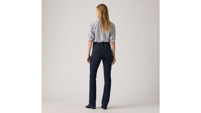 725 HIGH RISE BOOTCUT STUCK IN THE SAND Kadın Mavi Denim Pantolon - 18759