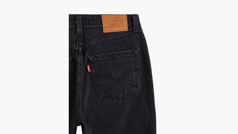 80S MOM JEAN TR NOT TO INTERRUPT Kadın Siyah Denim Pantolon - A9385