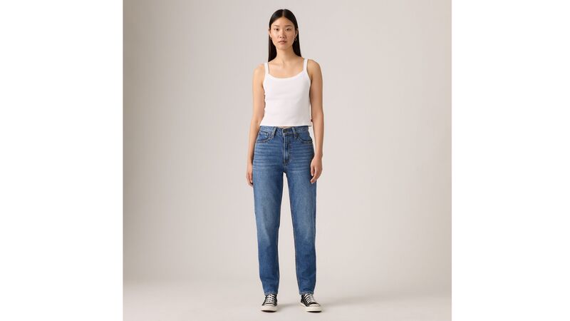 Levi's - 80S MOM JEAN TR TOUGH COOKIE Kadın Mavi Jean - LA9385
