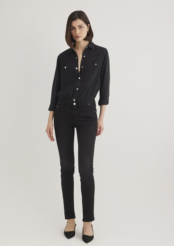 ADA Kadın Gri Denim Pantolon - M10205