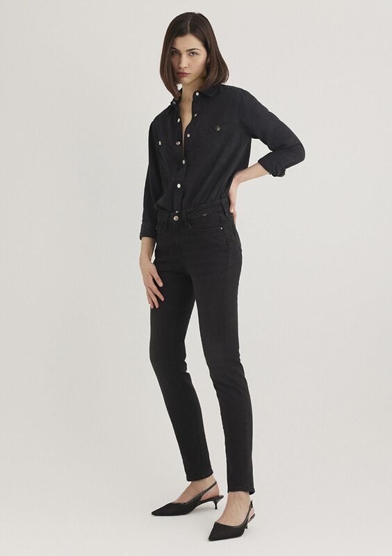ADA Kadın Gri Denim Pantolon - M10205