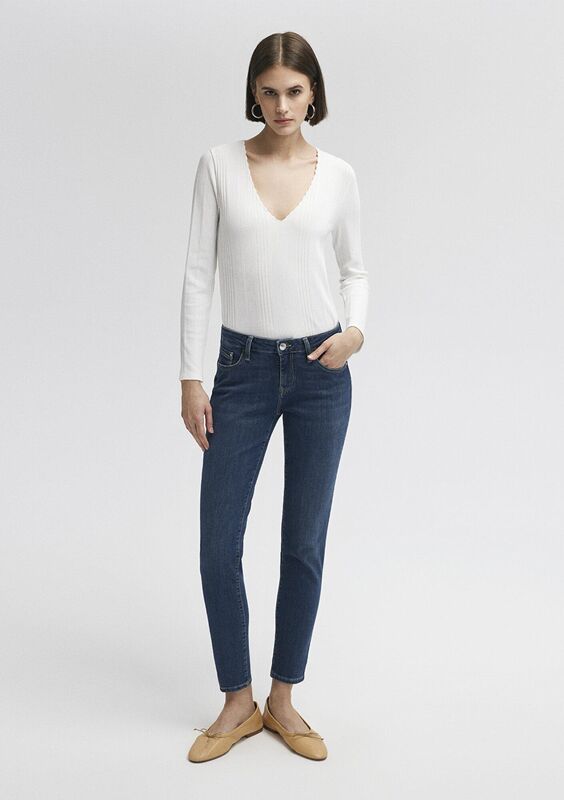 Mavi - ADA Kadın Lacivert Denim Pantolon - M10205