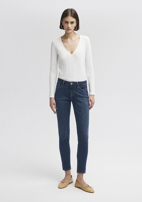 ADA Kadın Lacivert Denim Pantolon - M10205