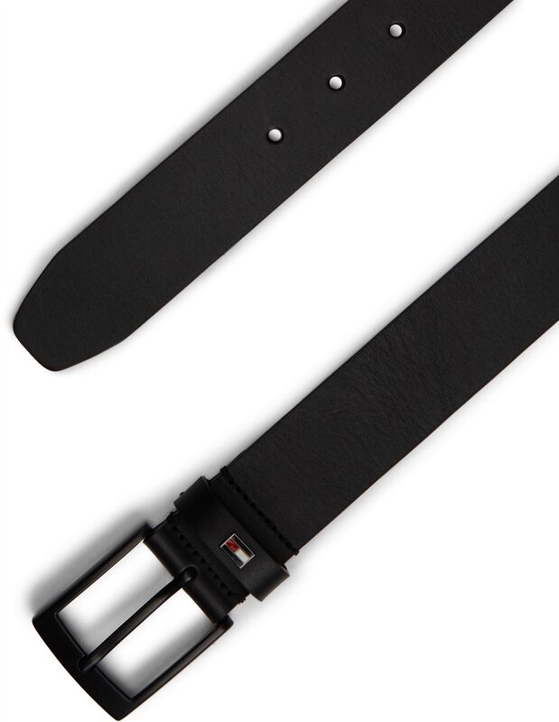 Tommy Hilfiger - ADAN 3.5 EXT Erkek Siyah Kemer - AM0AM13014