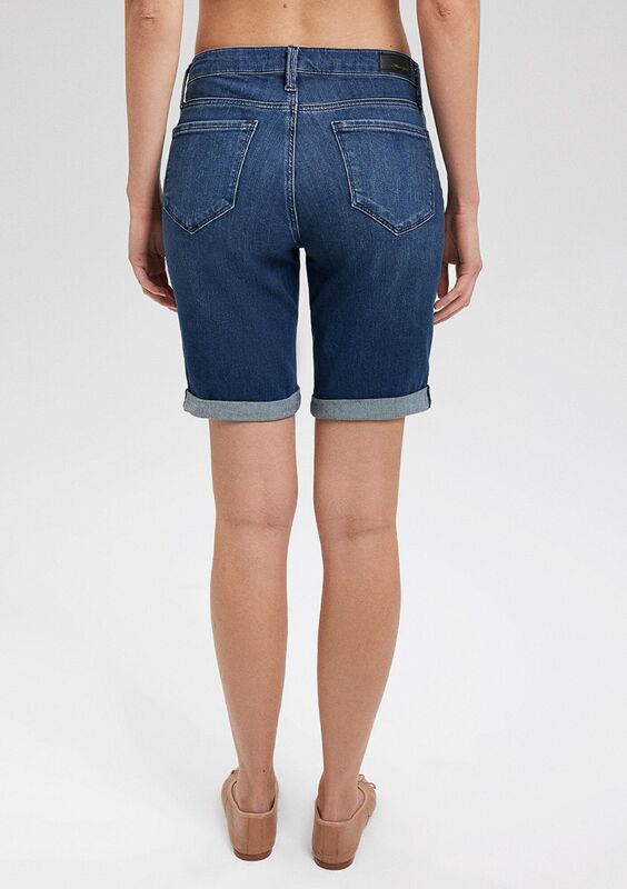 ALEXIS Kadın Dark Gold Denim Şort - M14415
