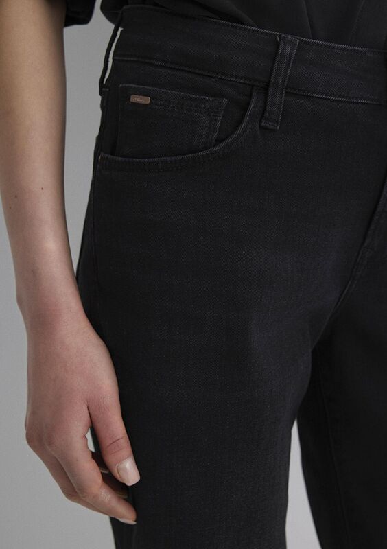 ALEXIS Kadın Gri Denim Şort - M14415