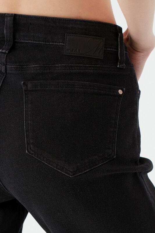 ALEXIS Kadın Gri Denim Şort - M14415