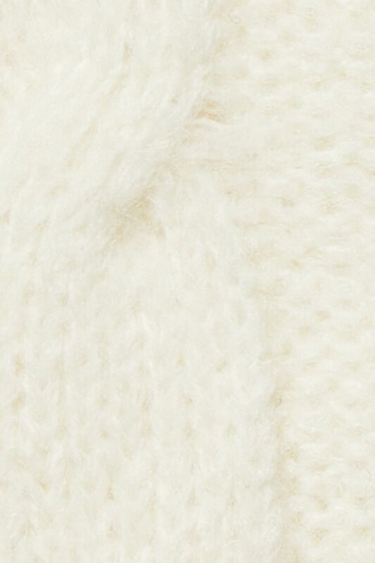 Alpaka Yün Karışımlı Balaklava Kadın Beyaz Balaklava - 323A123WMA00D