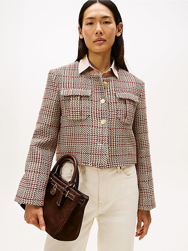 AMERICAN ICON MINI TOTE SUEDE LE Kadın Kahverengi Çanta - AW0AW18202