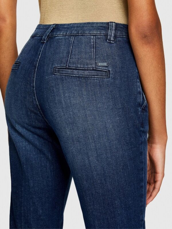 Ankara Slim Fit Denim Pantolon Kadın Renkli Pantolon - 323A44ZALF02J