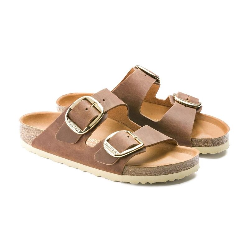 ARIZONA BIG BUCKLE FL Kadın Kahverengi Terlik - 1011073