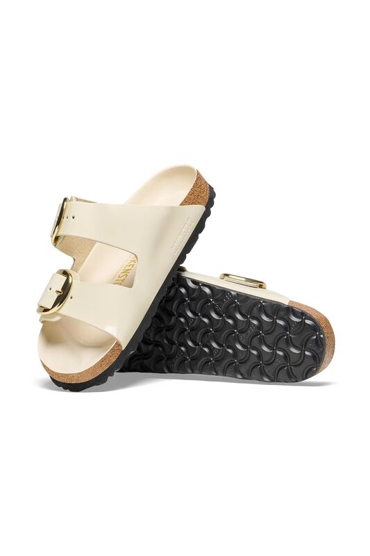 ARIZONA BIG BUCKLE NL HIGH SHINE Kadın ECRU Terlik - 1026128