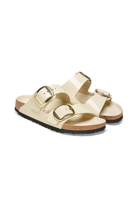 ARIZONA BIG BUCKLE NL HIGH SHINE Kadın ECRU Terlik - 1026128