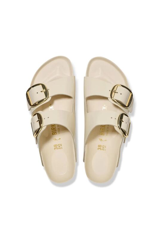 ARIZONA BIG BUCKLE NL HIGH SHINE Kadın ECRU Terlik - 1026128