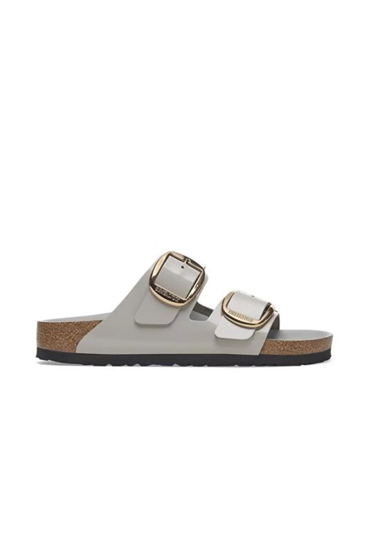 ARIZONA BIG BUCKLE NL HIGH SHINE Kadın Gri Terlik - 1029391