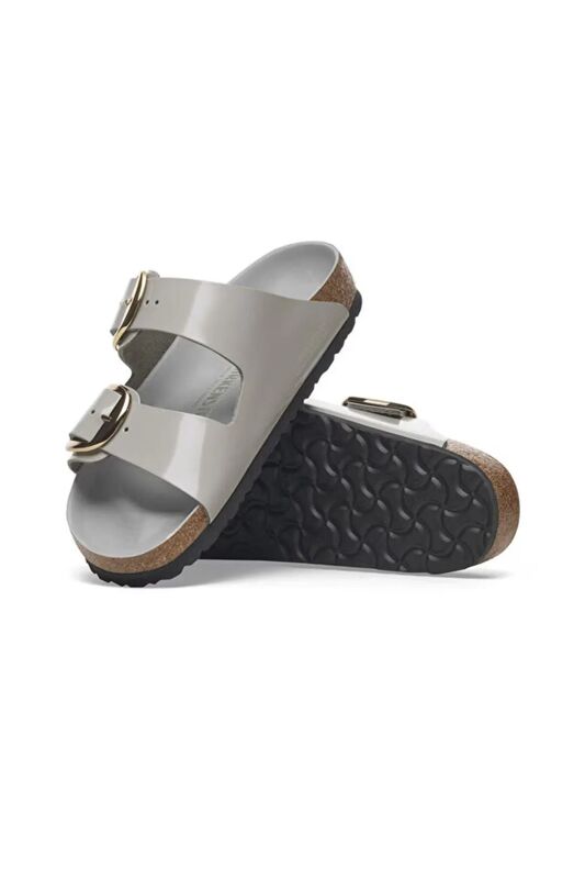 ARIZONA BIG BUCKLE NL HIGH SHINE Kadın Gri Terlik - 1029391