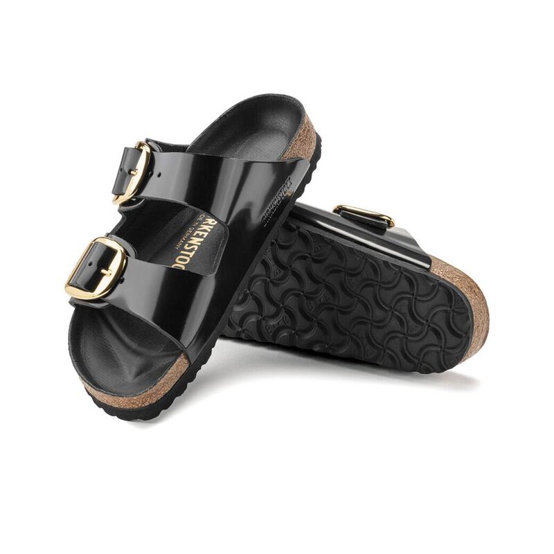 ARIZONA BIG BUCKLE NL HIGH SHINE Kadın Siyah Terlik - 1021476