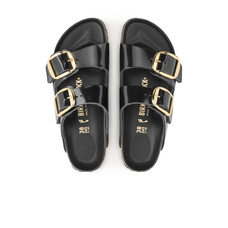 ARIZONA BIG BUCKLE NL HIGH SHINE Kadın Siyah Terlik - 1021476