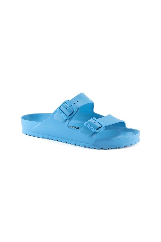 Birkenstock - Arizona Eva Kadın Mavi Terlik - 1024588