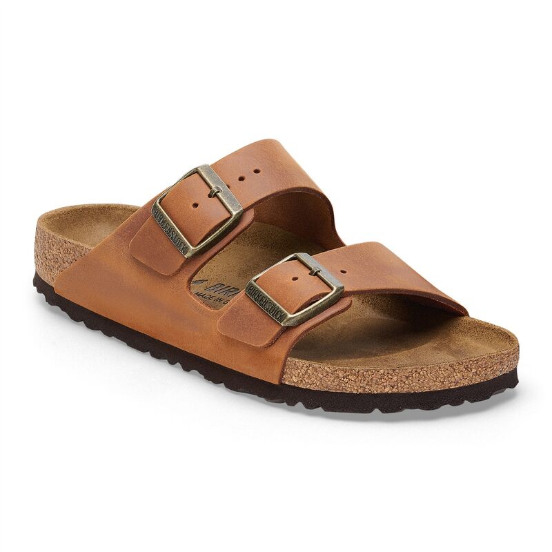 Birkenstock - ARIZONA LEOI Uniseks Kahverengi Terlik - 1028401