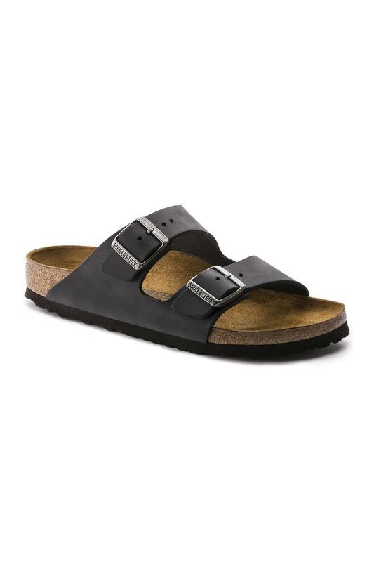 Birkenstock - ARIZONA LEOI Uniseks Siyah Terlik - 552113