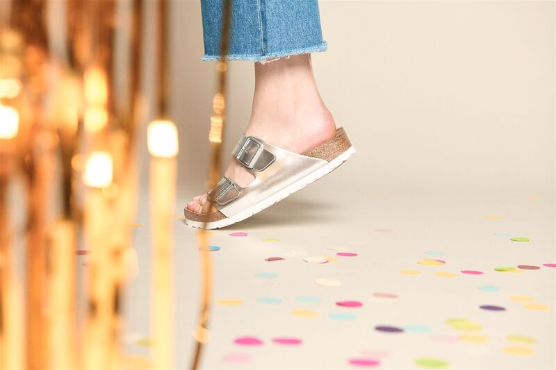 Arizona Nl SFB Metallic Kadın Gri Terlik - 1005961