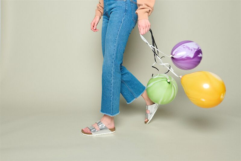 Arizona Nl SFB Metallic Kadın Gri Terlik - 1005961