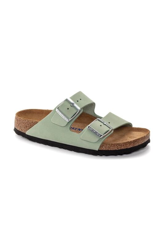 Birkenstock - ARIZONA SFB NU Kadın Yeşil Terlik - 1024213