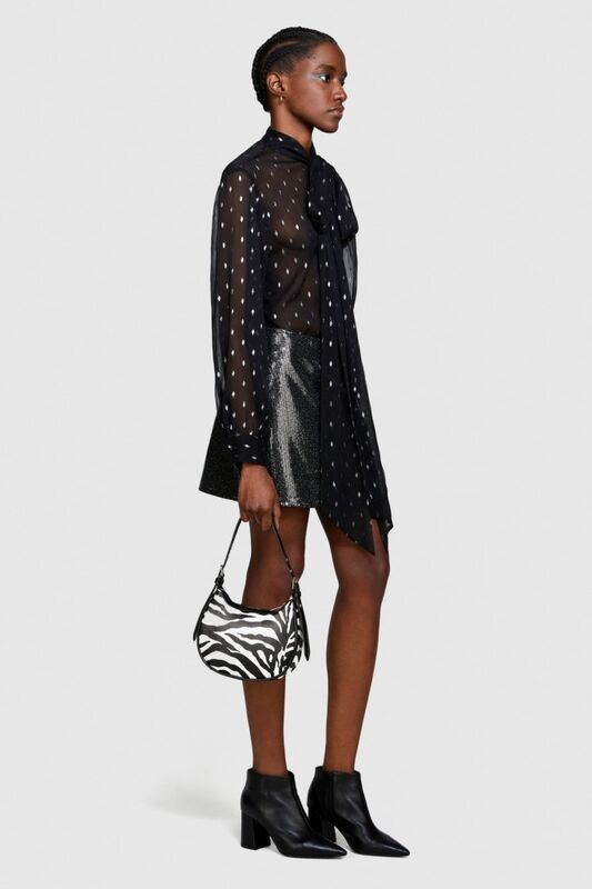 Astarlı Payetli Mini Etek Kadın Mix Etek - 323A4XJTL001Z