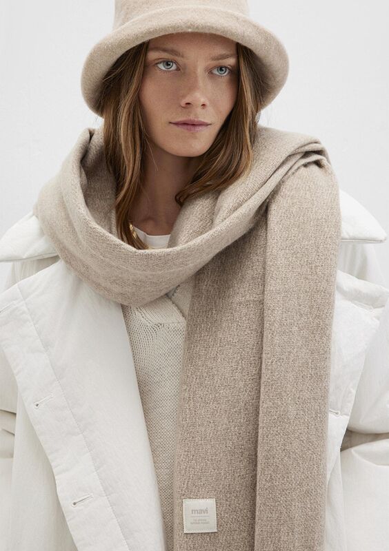 Mavi - ATKI Kadın Bej Atkı - M198940