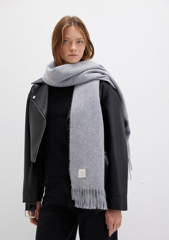 Mavi - ATKI Kadın Gri Atkı - M198940