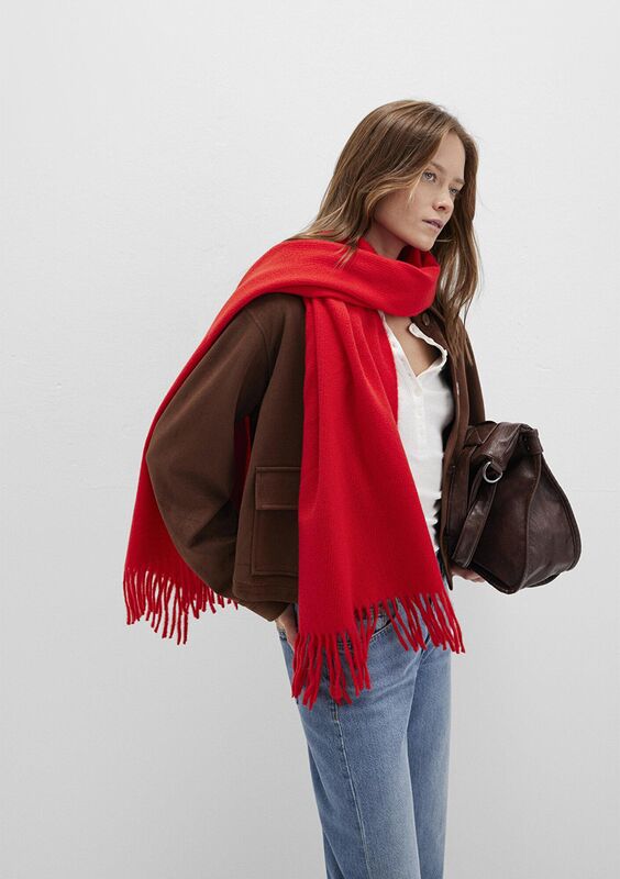 ATKI Kadın Kırmızı Atkı - M198940