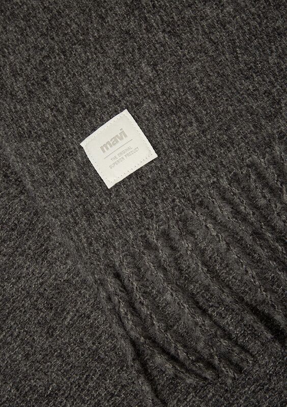 ATKI Kadın Koyu Gri Atkı - M198940