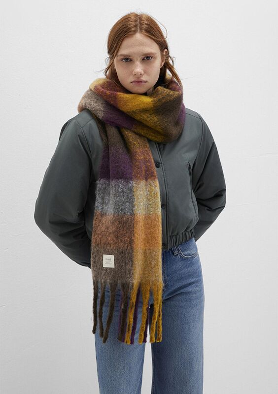 Mavi - ATKI Kadın Mor Atkı - M1913596