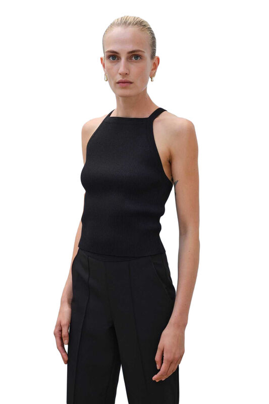 Mısırlı - ATLET Uniseks Siyah Atlet - W22W07D110AT