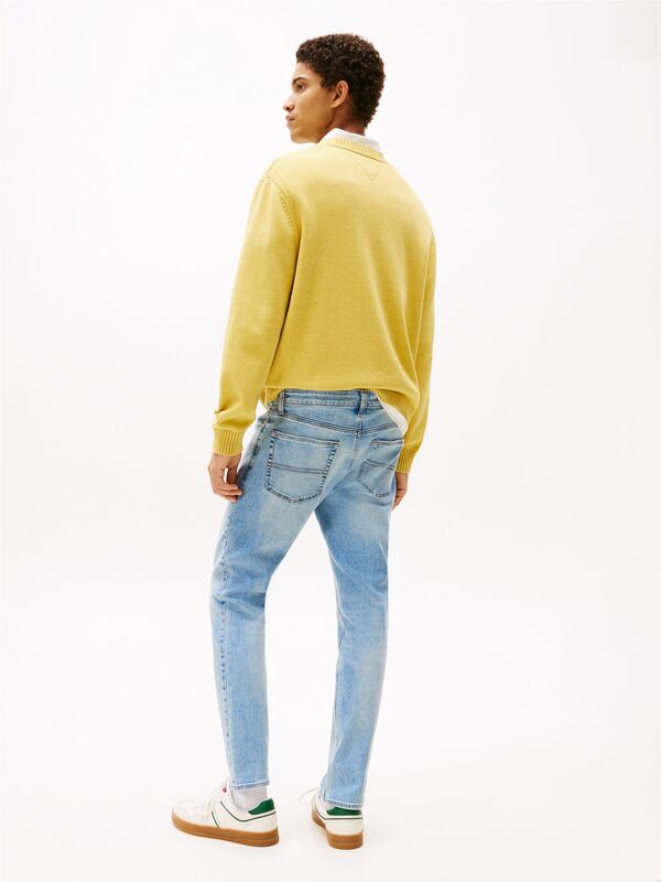 AUSTIN SLIM TPRD BI0216 CO Erkek Mavi Denim Pantolon - DM0DM21033