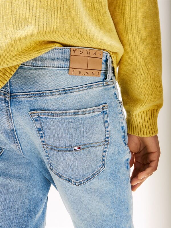 AUSTIN SLIM TPRD BI0216 CO Erkek Mavi Denim Pantolon - DM0DM21033