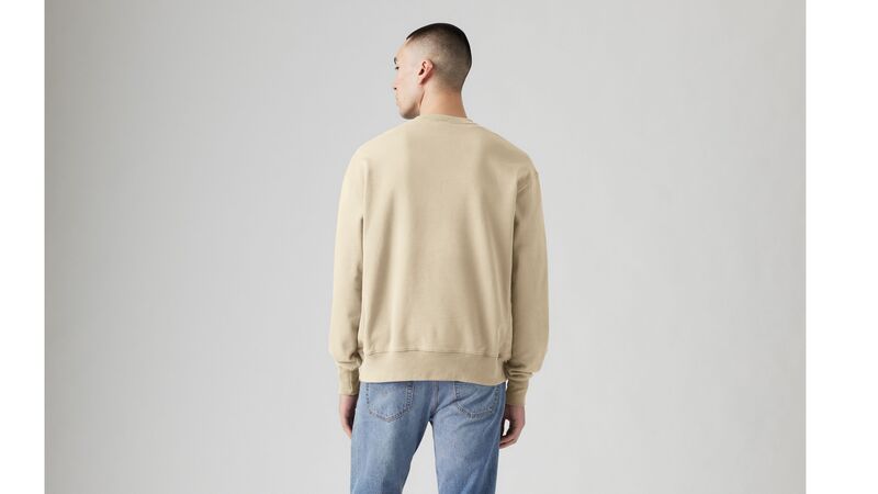 AUTHENTIC CREW FOG GARMENT DYE F FOG GAR Erkek Kahverengi Sweatshirt - A9244