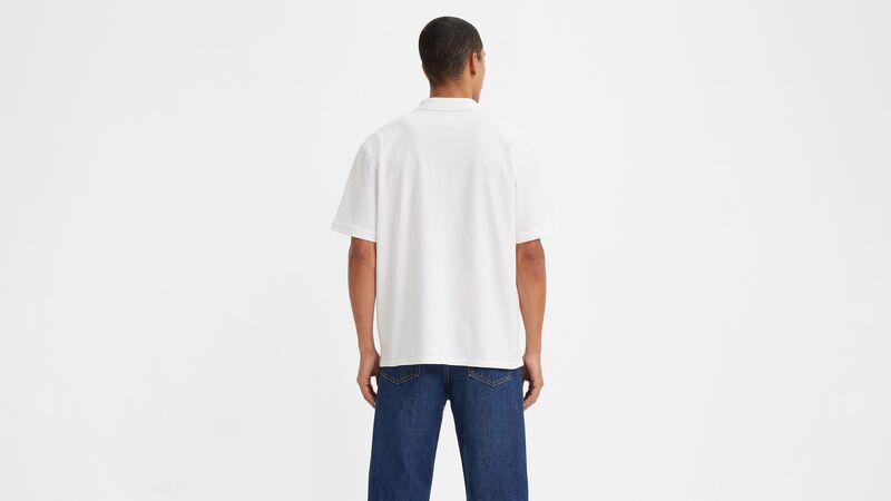Levi's - AUTHENTIC POLO BRIGHT WHITE Erkek Beyaz Gömlek - A6735