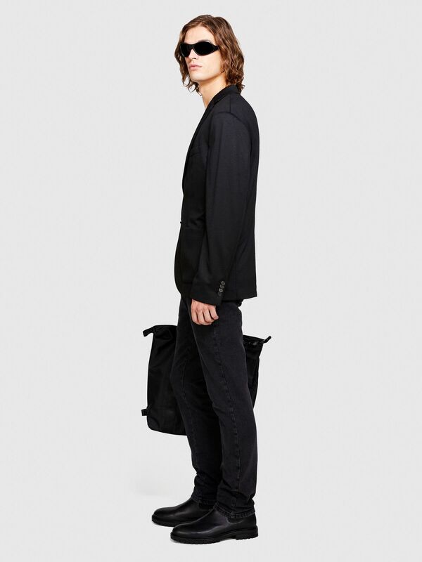 Sisley - Baltimora Denim Pantolon Erkek Lacivert T-Shirt - 323A4FRTSF03I