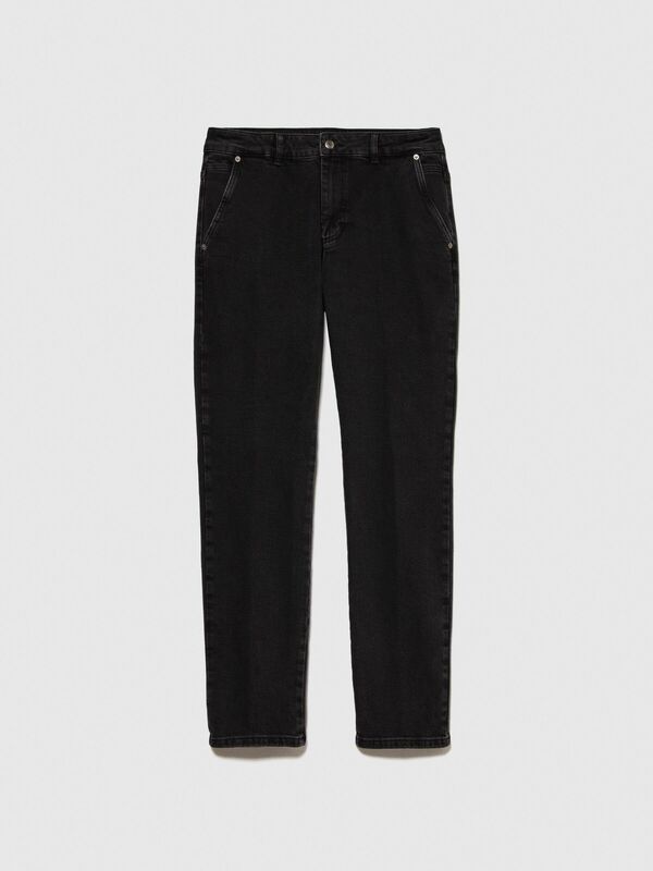 Baltimora Denim Pantolon Erkek Koyu Lacivert Pantolon - 323A4FRTSF03I