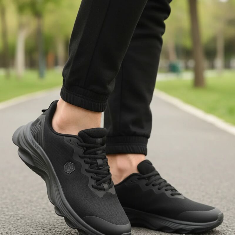 BANERA 5PR Erkek Siyah Spor Ayakkabı - 102032349