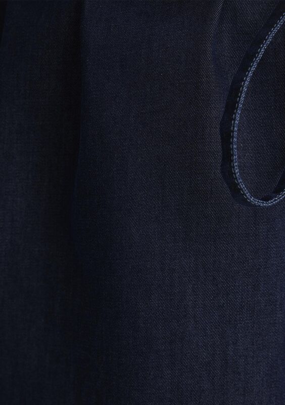 BARBARA Kadın Elbise - M130548 Rinse Denim