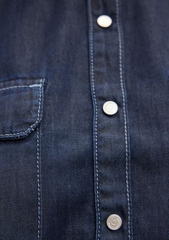 BARBARA Kadın Elbise - M130548 Rinse Denim